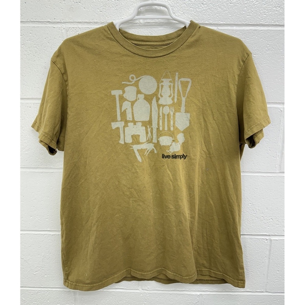 Patagonia Organic Cotton Camp Tools Slim Fit XXL Men's T-shirt